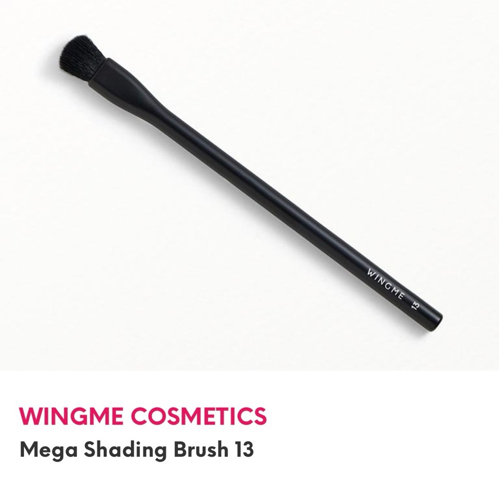 NIB WingMe Cosmetics mega shading brush 13
